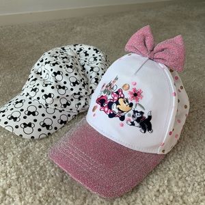 Disney Hats Girls Baseball Cap Castle Minnie Mouse